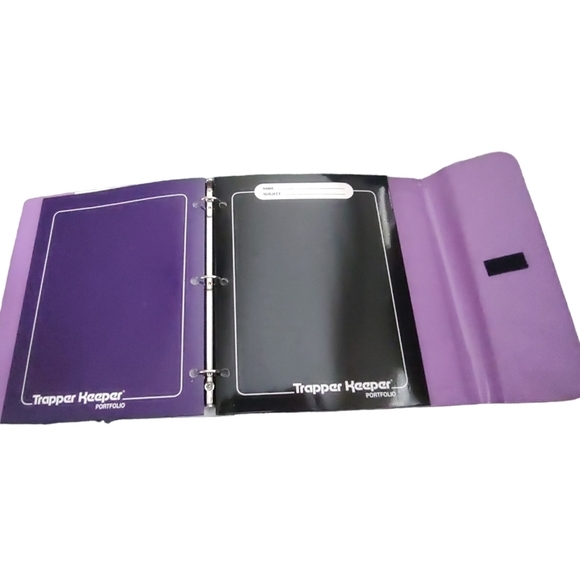 TRAPPER Keeper Original by Mead in Purple with Sunrise NWT - Picture 3 of 6